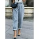 thumbnail image 5 of Pantalones vaqueros elegantes, holgados, holgados, estilo novio, para mujer, azules, 5 of 7