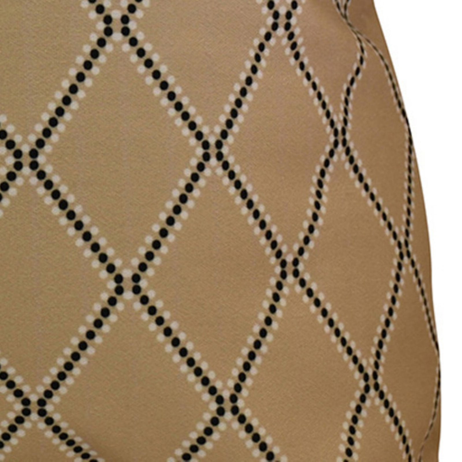 Simply Daisy Diamond Dots Geometric Print Outdoor Pillow