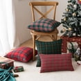 thumbnail image 4 of Fundas de almohada decorativas AQOTHES 30 x 50 cm, diseño navideño, 4 of 5