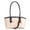 White, variant on Women's PU Leather Tote Shoulder Bag Vintage Y2K Trendy East West Handbag Hobo Underarm Purse with Adjustable Strap for Work Casual Travel - Coffee