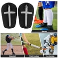 thumbnail image 4 of par de protectores de fútbol, espinilleras, espinilleras deportivas de fútbol, espinilleras transpirables, protectores de piernas reutilizables, espinilleras de fútbol, espinilleras protectoras de f, 4 of 4