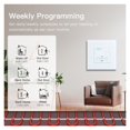 thumbnail image 4 of Touch Screen Thermostat For Electric Floor Heating Water Boiler ,Temperature Remote Controller Home ,Save Energy, 4 of 6