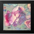 thumbnail image 2 of Boho Hue Studio 12x12 Black Modern Framed Museum Art Print Titled - Spring Roses1, 2 of 5
