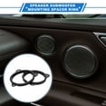 thumbnail image 2 of Anillo espaciador de altavoz Unique Bargains Adaptador de espaciador de tweeter para TOYOTA COROLLA 1998-2013 para 6.5'' ABS 2 Pcs, 2 of 7