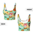 thumbnail image 5 of Lsque Sanrio Printed Women'S Sports Bra, Compression, Moisture Wicking, High-Impact Sports Bra For Women,Supportive sports bra-Medium, 5 of 9