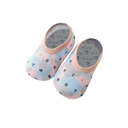 

Vikakiooze Baby Toddler Sock Shoes Baby socksborn Breathable Colorful Print Non-slip Socks