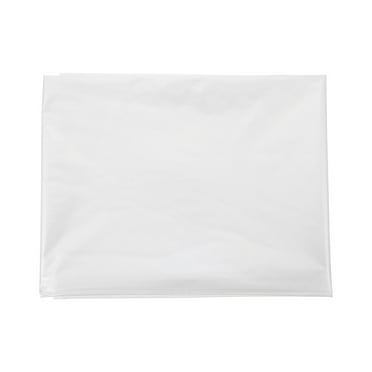 Worgeous Clear PE Tarp Cover 10x12 with High Light Transmittance for Home and Outdoor Use
