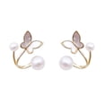 thumbnail image 2 of Fiudx Pendientes En Perla, Elegantes Accesorios En Mujer, Elegantes Pendientes En Perla, Cómodos En Usar Todo El Día, Ideales Como Regalo de Moda, para Mujeres En Cualquier Edad, Perfectos En Ocasion, 2 of 7