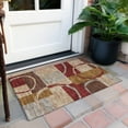 thumbnail image 6 of Addison Rugs Chantille Indoor/Outdoor Transitional Geometric Wheat Washable Rectangle Rug, 1'8" x 2'6", 6 of 6