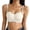 White, variant on Bixock Wireless Bra for Women No Underwire Lift Support Abjustable Straps Soft Breathable Everyday Casual Comfortable Women Under Wear