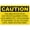 Warning Sign 1, variant on Metal Sign, Caution Sign, BUMP HAT REQUIRED, Waterproof, Fade and Scratch Resistant, 8 x 12 Inch