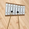 thumbnail image 4 of Glockenspiel Xilófono 8 Notas Xilófono Juguete Musical para Niños Aprendizaje Preescolar, 4 of 7