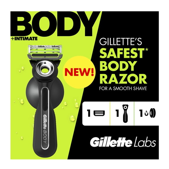 GilletteLabs Body Intimate Razor For Men