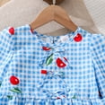 thumbnail image 6 of Zshosam Baby Clothes Unisex Winter Toddler Girl Clothes Floral Printed Sweatshirt Pants 2Pcs Fall Outfits Set Size 4T 5T,(Blue 4-5 Years), 6 of 7