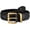 Black, variant on JASGOOD Women's Braided Belt Woven Leather Belts for Jeans Dress