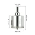 thumbnail image 2 of Uxcell 42mm Glass Hole Saw Diamond Core Drill Bit with Center Bit, 2 of 6