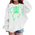 thumbnail image 6 of Mercatoo Toddler Boys Girls Halloween Crewneck Long Sleeve Graphic Printed Sweatshirt Loose Warm Pullover Shirt, 6 of 6