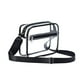 thumbnail image 1 of Bolsa cruzada transparente con correa ajustable para el hombro, material de PVC, aprobada para conciertos y eventos en estadios, 1 of 6