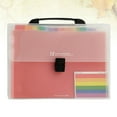 13 Pockets Expanding Accordion File Folder Multilayer File Folder