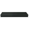 thumbnail image 5 of 12-in x 48-in Ultra-thin Frame Recessed Stainless Steel Shower Niche with 2-Accessory Shelves Matte Black, 5 of 5