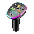thumbnail image 1 of Briquet Q12 Chargeur de Voiture Bluetooth Lecteur MP3 Charge Rapide FM Émetteur Mains Libres Radio Modulateur de Voiture, 1 of 1