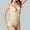 Beige, variant on Viluyesy Womens Plus Size Shapewear, Open Bust Tummy Control Tight Fit Seamless Support Butt Lifter Bodysuit Beige M