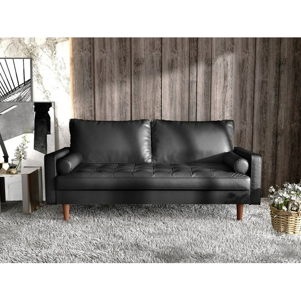 Koby Home's Collection Stanley Modern Buttontufted Futon Sofa
