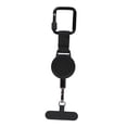 thumbnail image 2 of Correa retráctil para teléfono móvil, portátil, para adultos y unisex, extensible con mosquetón, ideal para oficina y camping., 2 of 7