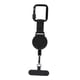 thumbnail image 2 of Llavero Retráctil con Cable de Acero Anticorte Cordón Extensible para Teléfono Mosquetón de Bloqueo Y Funda Universal Adecuado para Senderismo Deporte, 2 of 7