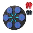 thumbnail image 4 of koolsoo Machine de Boxe Intérieure Sports Musique Boxe Pads Maison Gym Focus Boxe Trainer Bleu Pad Gant Noir, 4 of 8