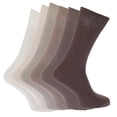 thumbnail image 2 of CHUANK Chaussettes pour Hommes Simples 100 % Coton (Lot de 6), 2 of 2