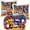 Bandits and Heroes, variant on Indigo Hill Marfa 3 Piece Sherpa Western Throw Blanket Set, Cowboy Horseshoe Arrow Print Western Style