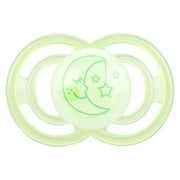 MAM Glow In The Dark Pacifiers, Baby Pacifier 6+ Months, Best Pacifier for Breastfed Babies, Premium Comfort and Oral Care 'Perfect' Collection, Unisex, 1-Count