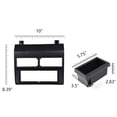 thumbnail image 5 of CROSSDESIGN Radio Dash Pocket Bezel Kit Mount Trim Black Fit for Chevy GMC Trucks 1988-1994, 5 of 10