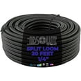 thumbnail image 2 of Absolute SLT14 20' 1/4" split loom wire tubing hose cover auto home marine + electrical tape, 2 of 7