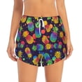 thumbnail image 2 of Daiia Colorful Pineapples1 Pattern Women's 2 in 1 Running Shorts - Lightweight Athletic Workout Gym Yoga Shorts Liner with Phone Pockets-XX-Large, 2 of 7
