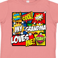 thumbnail image 4 of Inktastic My Grandma Loves Me Boys or Girls Toddler T-Shirt, 4 of 5