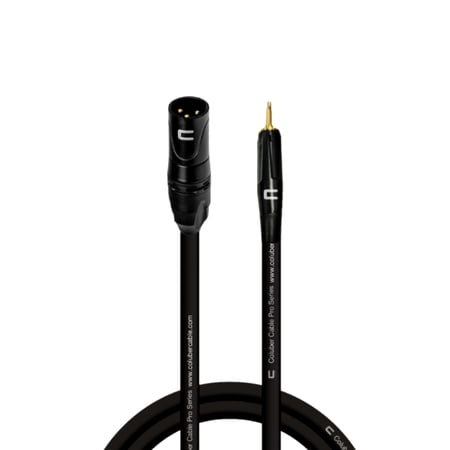 Coluber Cable Unbalanced XLR Male - 3.5mm TS Professional Microphone Cable