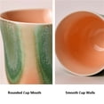 thumbnail image 3 of Green Mug Set of 1  Ceramic Coffee Mug, Capacity 10.15 oz for Home Men Women Self Use Latte Milk Tea, 3 of 6