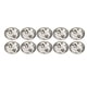 thumbnail image 1 of 100 piezas de botón de pin en blanco, insignia de seguridad redonda, emblema, medalla, piezas, suministros para regalos artesanales, recuerdos, 25 mm/1,0 pulgadas, 1 of 15