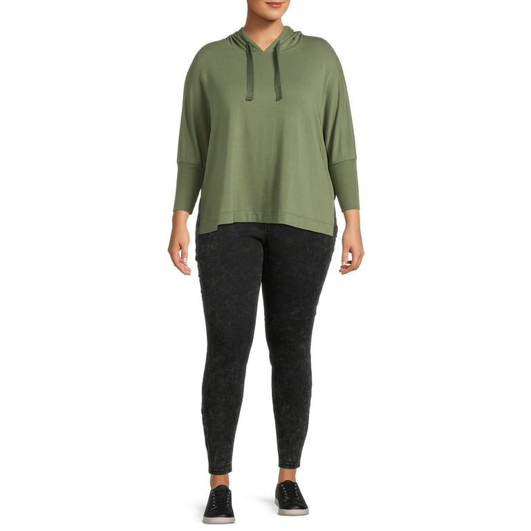 Terra Sky Women s Plus Size Pullover Hoodie Walmart