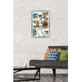 thumbnail image 2 of NFL Miami Dolphins - Tua Tagovailoa 20 Wall Poster, 14.725" x 22.375", Framed, 2 of 3