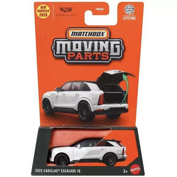 Matchbox 2025 Cadillac Escalade IQ Moving Parts New 2025