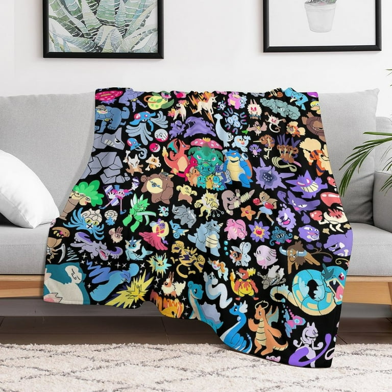 Pokemon Blanket 280g Ultra-Soft Flannel Anime Merchandise