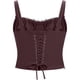 thumbnail image 3 of Blusa de encaje sin mangas informal de verano para mujer, blusa moldeadora, 3 of 5