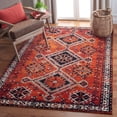 thumbnail image 4 of SAFAVIEH Vintage Hamadan Blathnaid Oriental Area Rug, Orange/Red, 10'6" x 14', 4 of 8