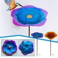 thumbnail image 2 of RYGRZJ Bee Watering Station with Vivid Flower Design, Standing Bee Cup Prof, 2 of 5