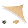 thumbnail image 2 of Toldo triangular de malla antiUV de 3 x 3 x 3 m para exteriores, 2 of 3