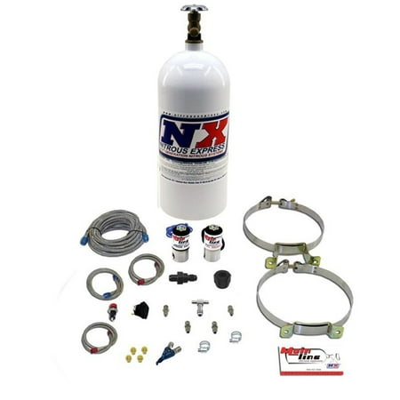- Nitrous Express ML2000 MainLine EFI Nitrous System; 50-150 HP; w/10 lb Bottle; Single Nozzle;