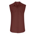 thumbnail image 4 of Mens Summer Surf Beach Tank Top Large Size Casual Breathable Sleeveless Top Loose Solid Tank Top Man Shirt M, 4 of 5